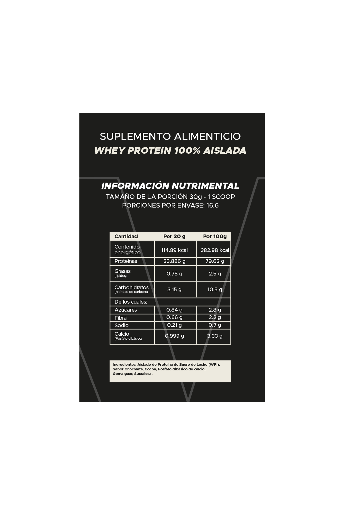 Proteína (Chocolate)