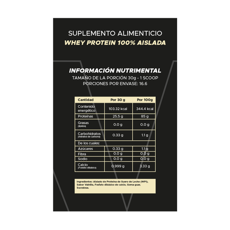 Proteína (Vainilla)